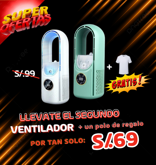 Oferta solo por hoy. 2da unidad Ventilador Purificador