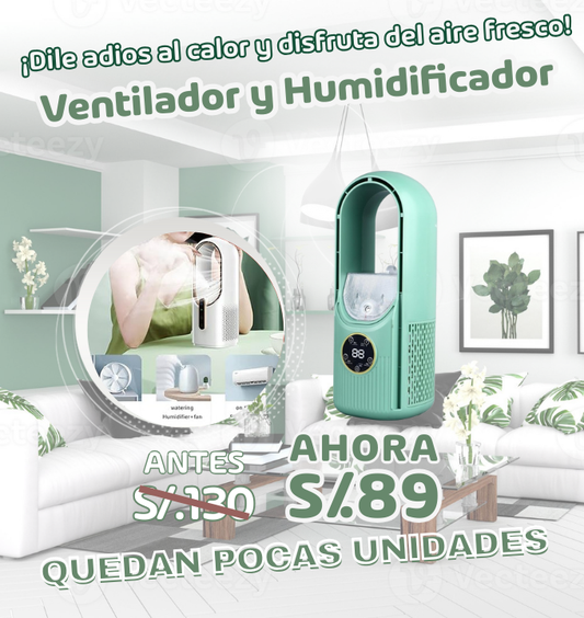 VENTILADOR Y HUMIFICADOR